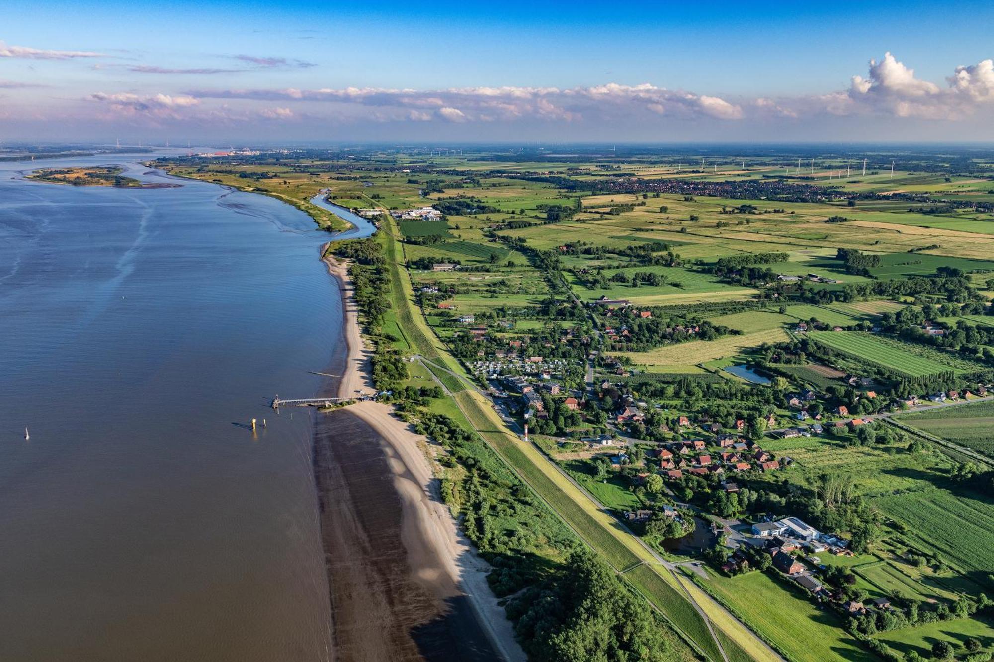 Elbstrand Resort Krautsand - Hotel Elbstrand Drochtersen エクステリア 写真